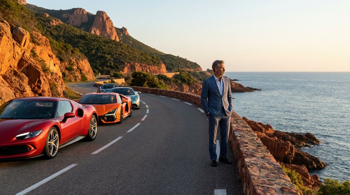 Expériences supercar et yacht Côte d'Azur — Évasion GT