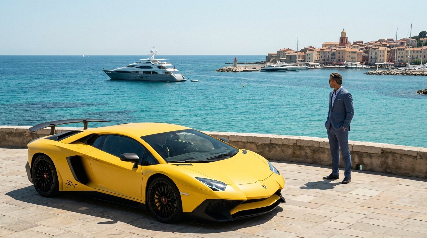 Location Lamborghini Aventador Sv Côte d'Azur — Évasion GT