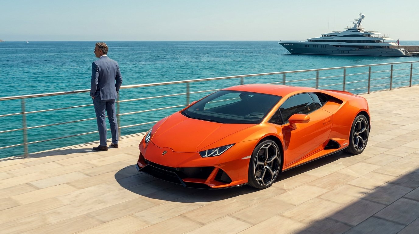 Location Lamborghini Huracan Evo Côte d'Azur — Évasion GT