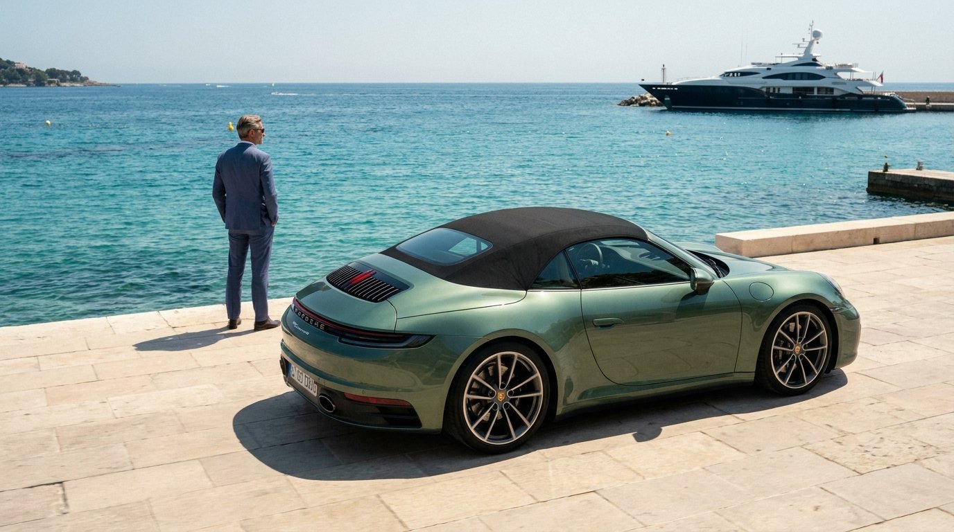 Location Porsche 911 Cabriolet Côte d'Azur — Évasion GT