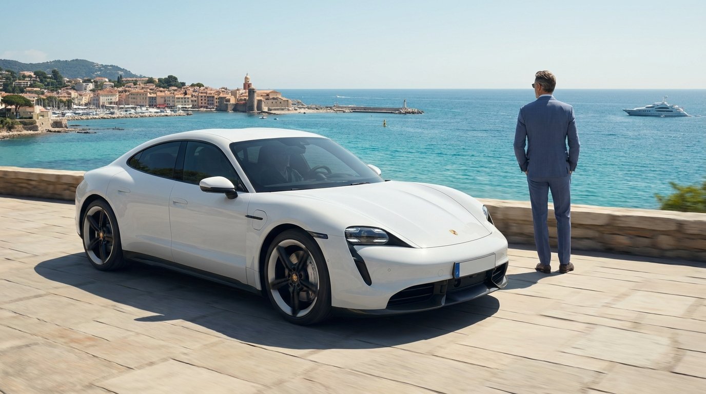 Location Porsche Taycan Turbo S Côte d'Azur — Évasion GT